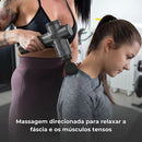 Pistola Massageadora Portátil Com Maleta