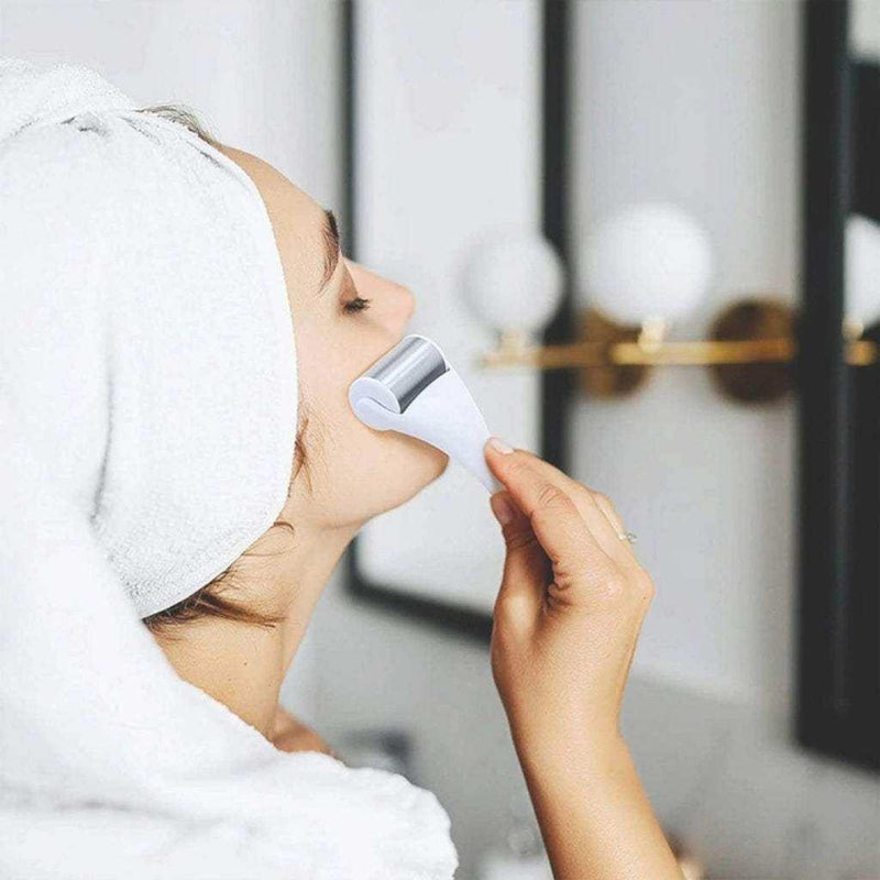 Rolo De Gelo De Aço Inoxidável Para SkinCare - Arquitetura da Saúde