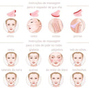 Rolo Massageador Facial Pedra Jade - Arquitetura da Saúde
