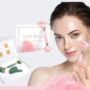 Rolo Massageador Facial Pedra Jade - Arquitetura da Saúde