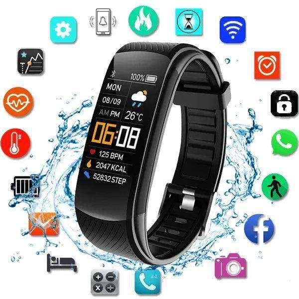 Smartwatch Esportivo Premium Multifuncional SlimPro - Arquitetura da Saúde