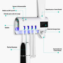 Suporte Escova de Dentes Antibacteriano Esterilizador com Luz UV - Arquitetura da Saúde