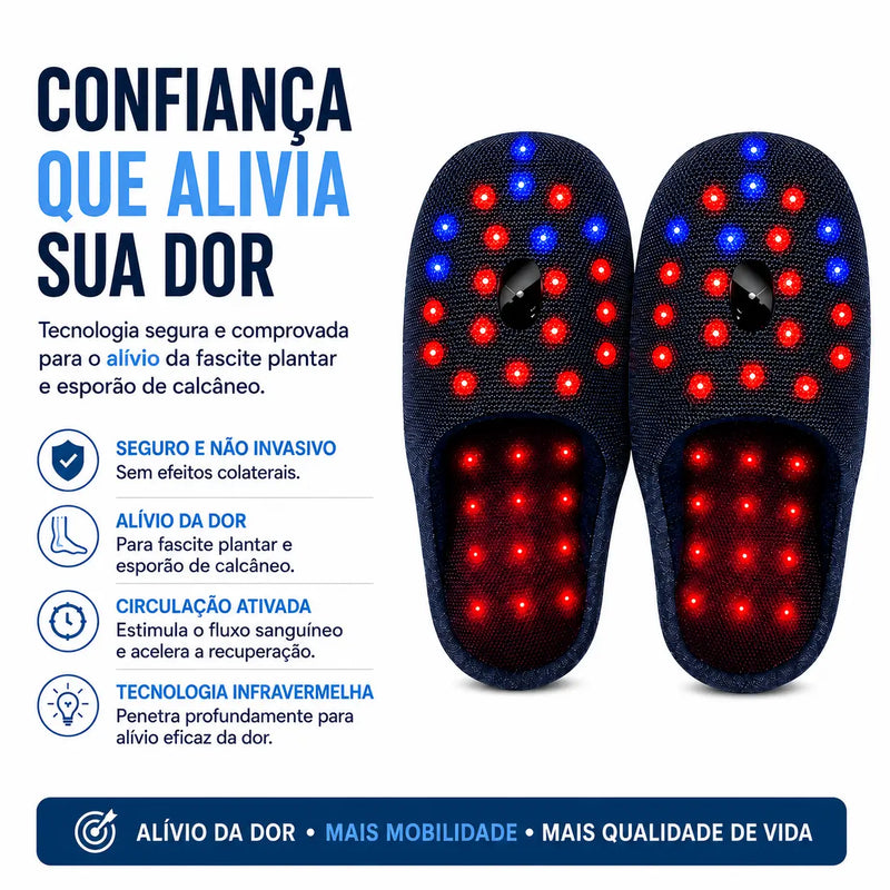 Terapia De Luz Infravermelha Para Fascite Plantar
