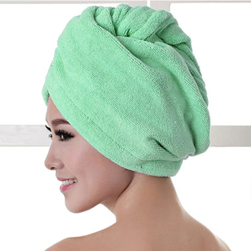 Toalha de Microfibra Para Cabelo