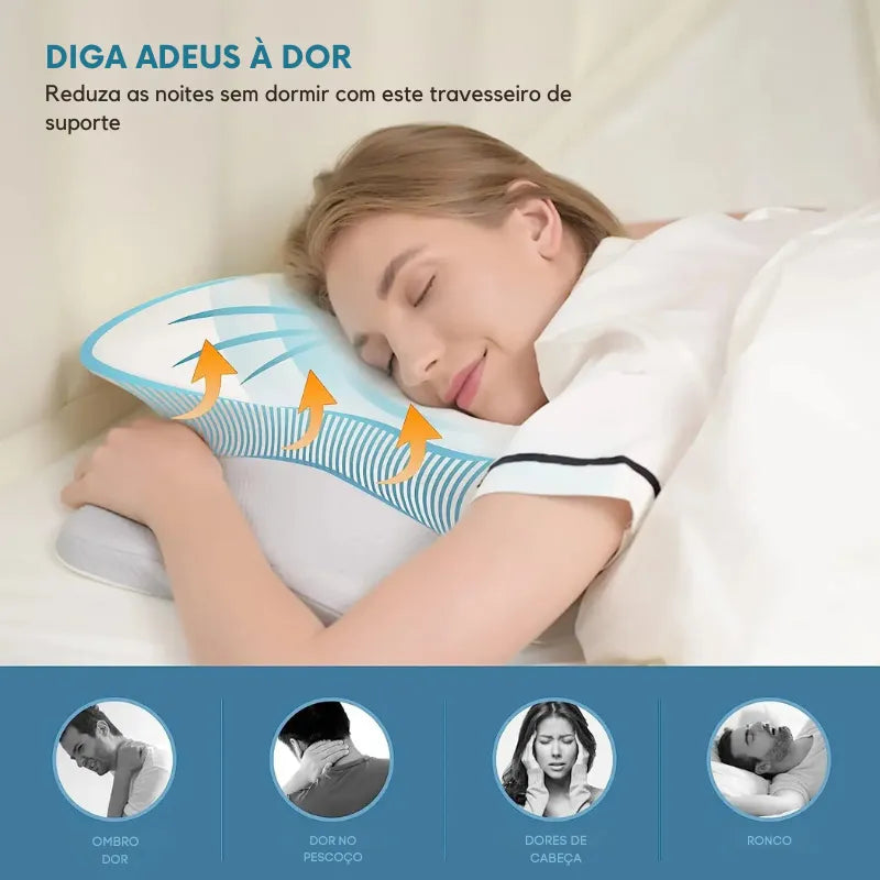 Travesseiro Cervical Orto Luxxe