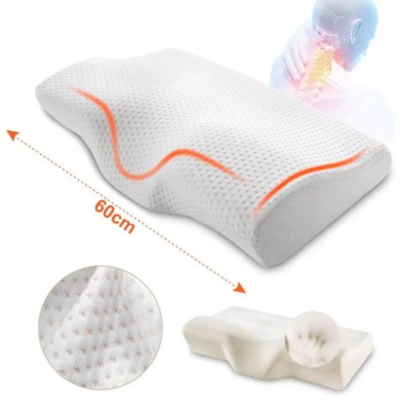 Travesseiro Ortopédico Cervical em Forma de Borboleta